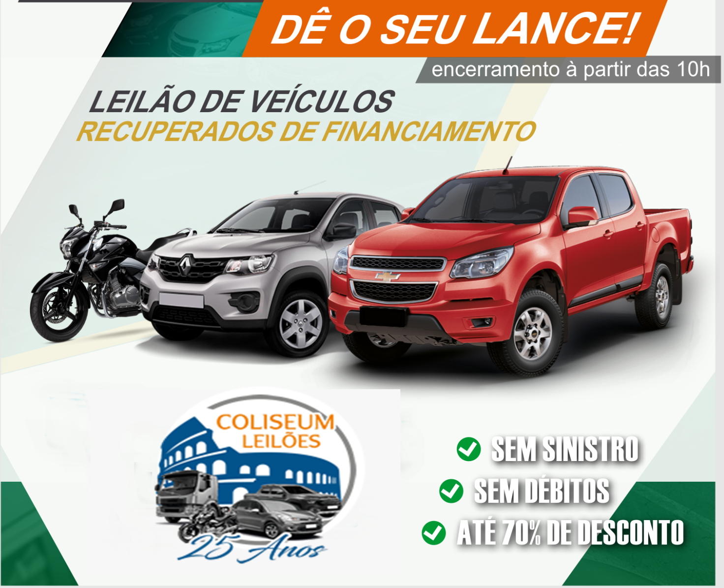 LEILÕES DE MOTOS E VEICULOS 04 08